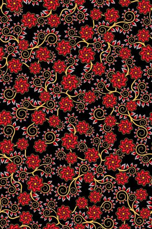 民族风印花华亿平台图片