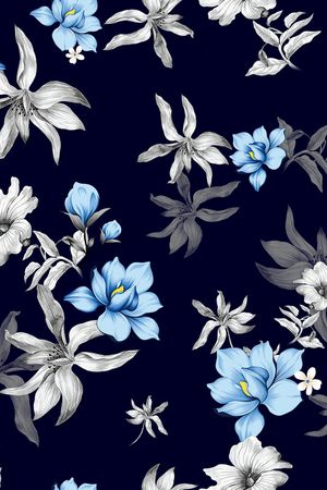 连衣裙印花华亿平台图片