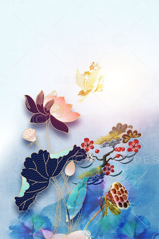 定位花印花华亿平台图片