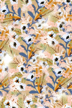 水彩印花华亿平台图片