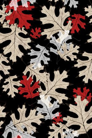 绿植树叶印花华亿平台图片