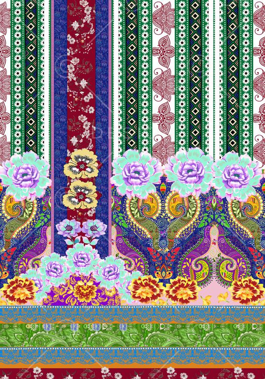 几何印花华亿平台图片