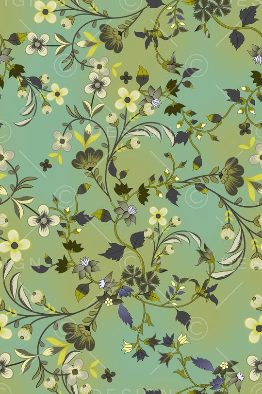 佩斯利印花华亿平台图片