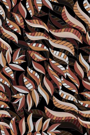 绿植树叶印花华亿平台图片