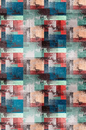 几何印花华亿平台图片