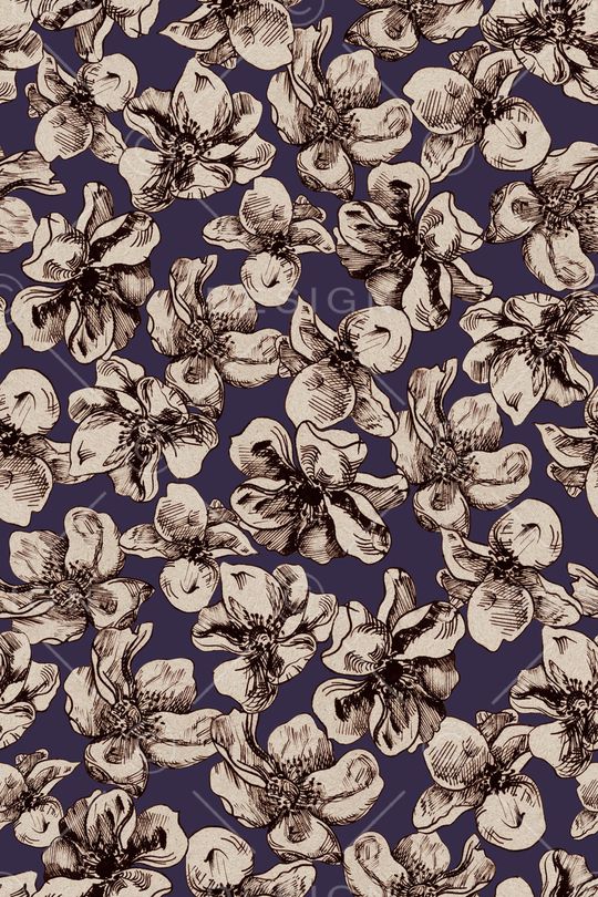 真丝印花华亿平台图片