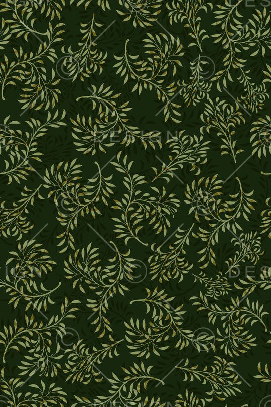 绿植树叶印花华亿平台图片