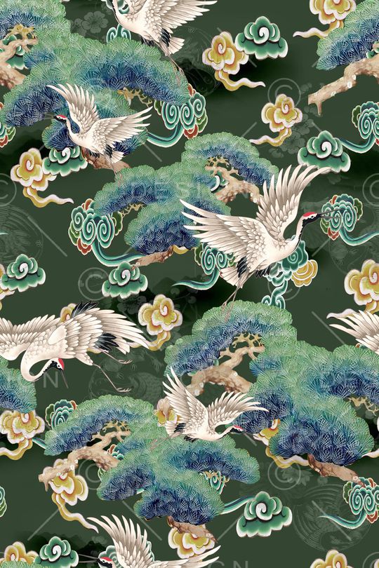 祥云印花华亿平台图片