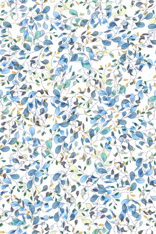 清爽底花卉印花华亿平台图片