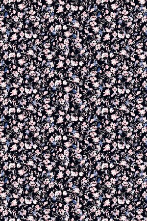 水彩花卉印花华亿平台图片