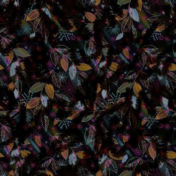 绿植树叶印花华亿平台图片