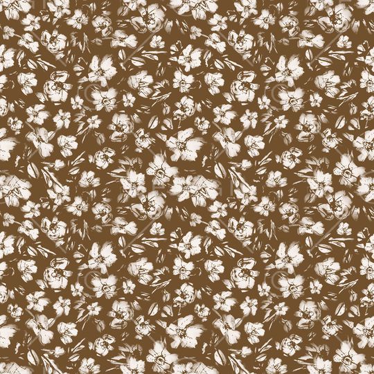 抽象花卉印花华亿平台图片