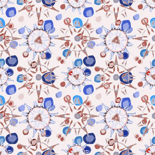 几何印花华亿平台图片