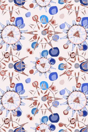 几何印花华亿平台图片