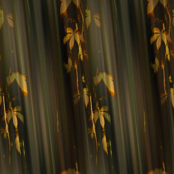 绿植树叶印花华亿平台图片