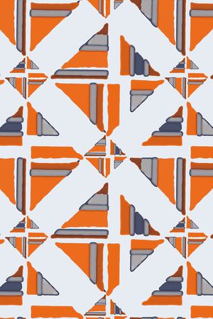 线条印花华亿平台图片