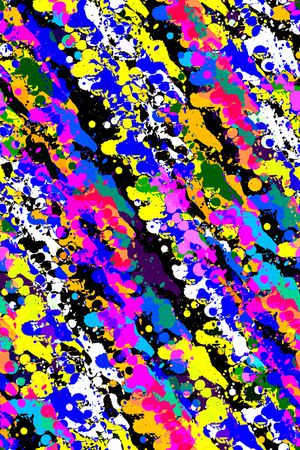 抽象男装印花华亿平台图片