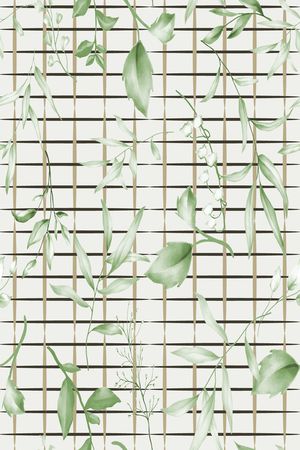 绿植树叶印花华亿平台图片