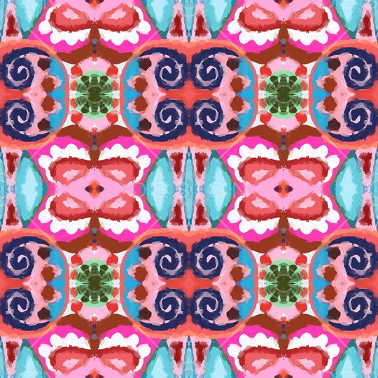 几何印花华亿平台图片