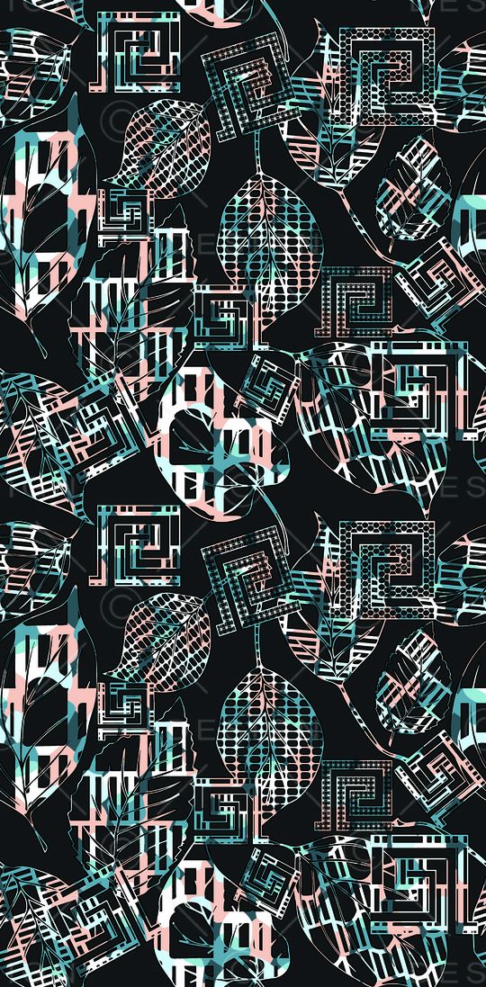 线条印花华亿平台图片