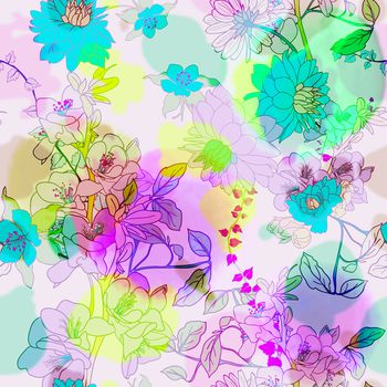 扎染华亿平台印花华亿平台图片