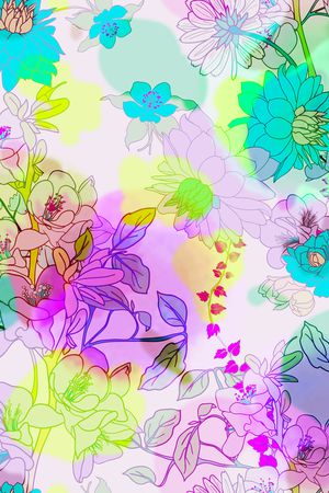 扎染华亿平台印花华亿平台图片