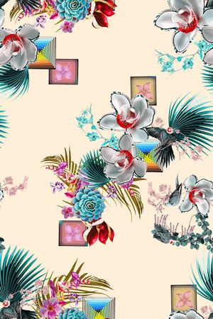 鸟印花华亿平台图片