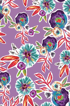 虞美人印花华亿平台图片