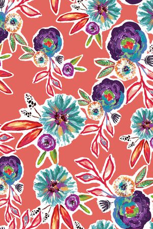 虞美人印花华亿平台图片