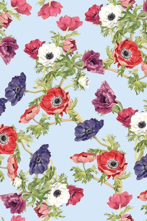 虞美人印花华亿平台图片