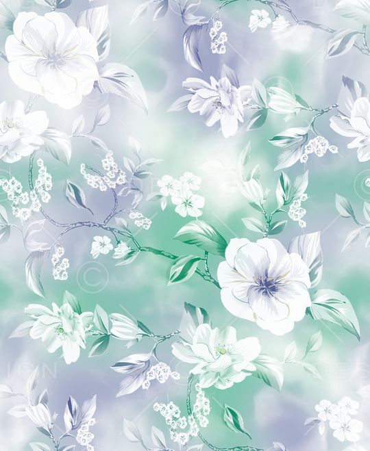 绿植树叶印花华亿平台图片