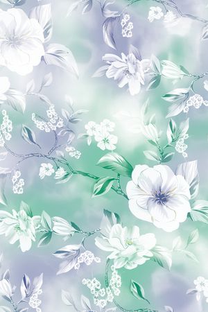 绿植树叶印花华亿平台图片