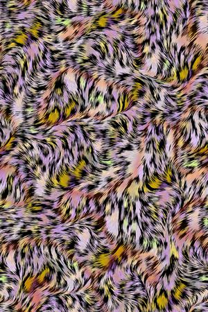 豹纹印花华亿平台图片