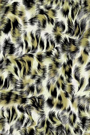 豹纹印花华亿平台图片