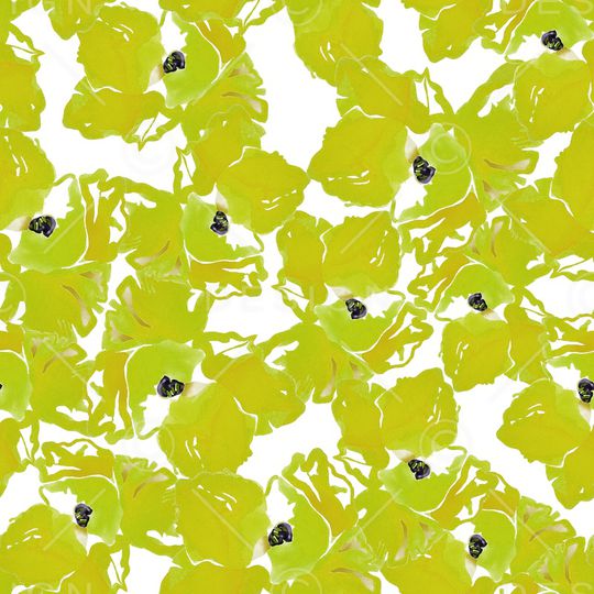 抽象花卉印花华亿平台图片