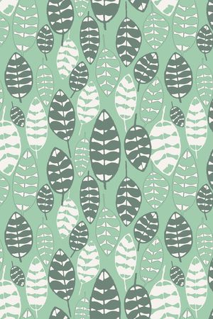 绿植树叶印花华亿平台图片