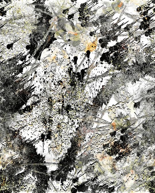 绿植树叶印花华亿平台图片