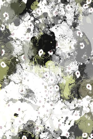 绿植树叶印花华亿平台图片