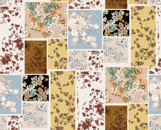 绿植树叶印花华亿平台图片