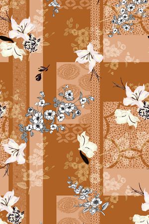 绿植树叶印花华亿平台图片