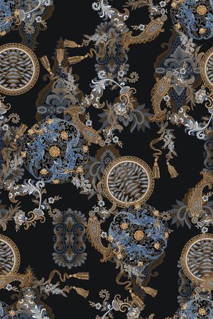 民族风印花华亿平台图片