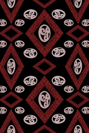 几何印花华亿平台图片