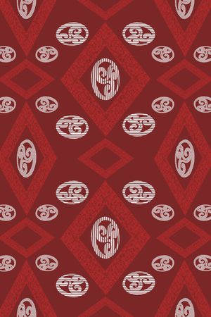 几何印花华亿平台图片