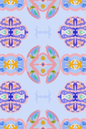 几何印花华亿平台图片