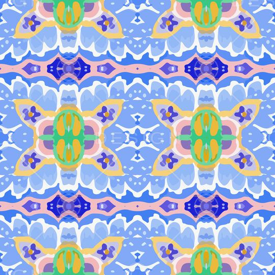 几何印花华亿平台图片