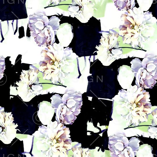 向日葵印花华亿平台图片