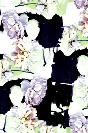 向日葵印花华亿平台图片