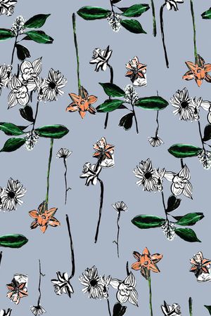 向日葵印花华亿平台图片