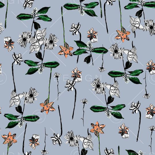 向日葵印花华亿平台图片