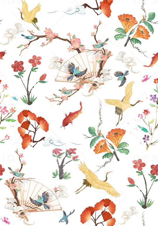 梅花印花华亿平台图片